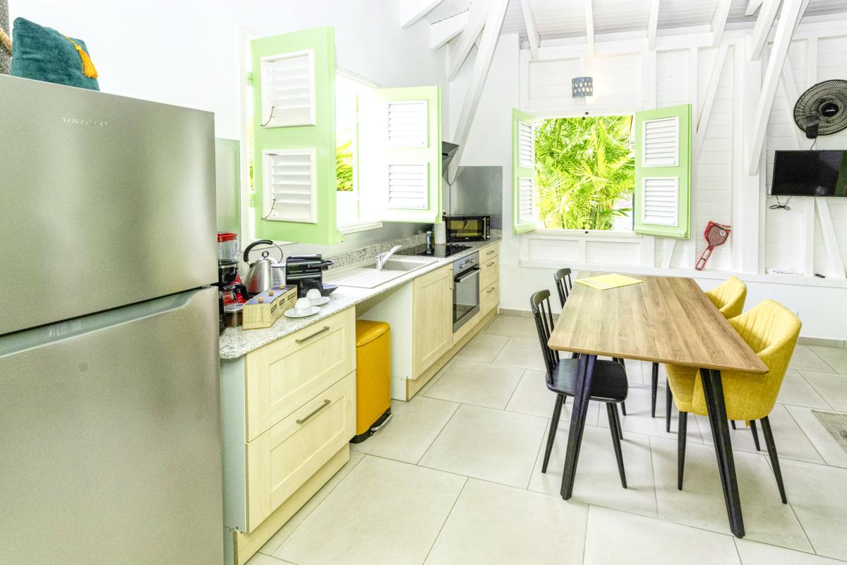 9.Location villa piscine Marie Galante Guadeloupe_Cuisine